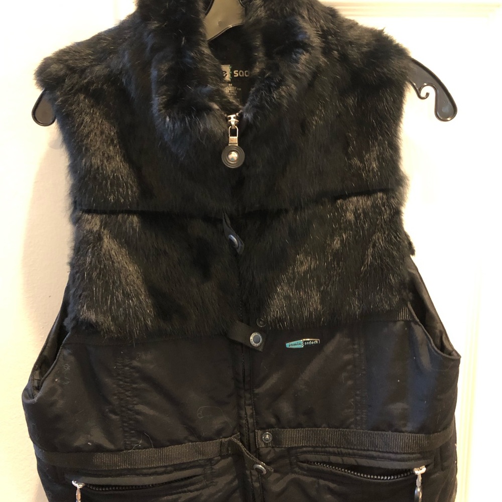 Jamie Sadock Genuine Fur Vest